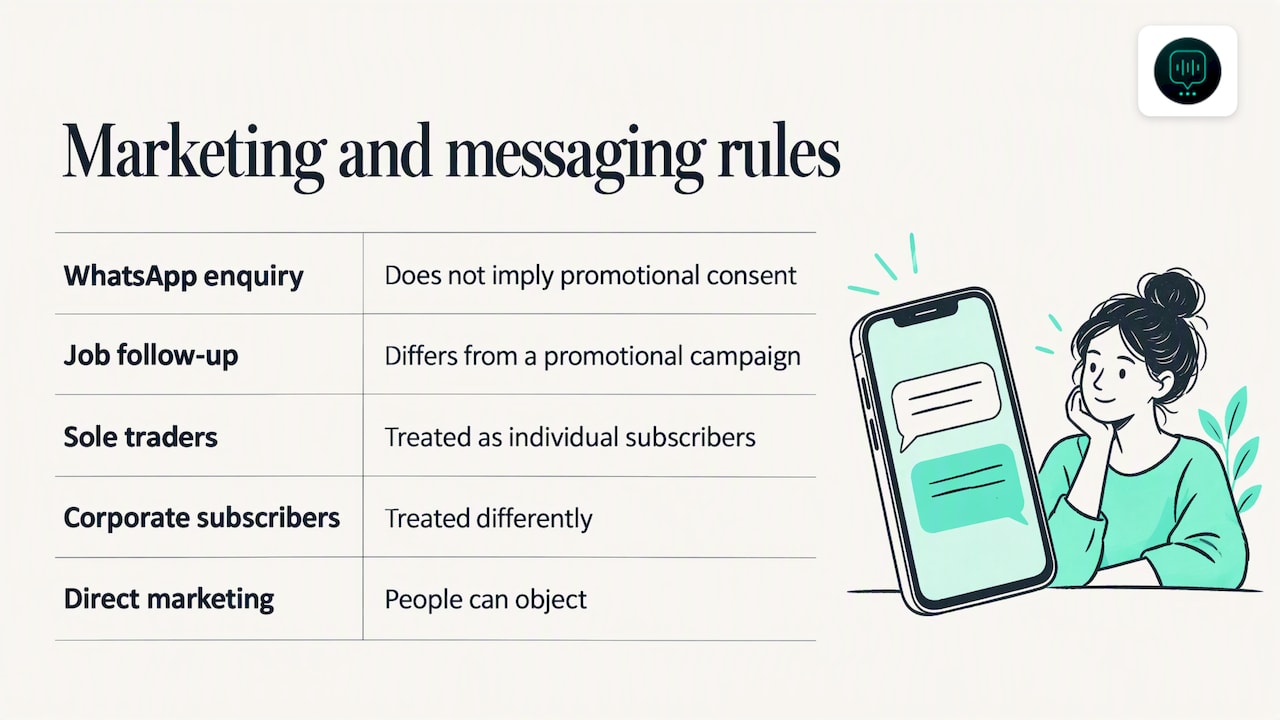 Be careful with marketing — overview diagram